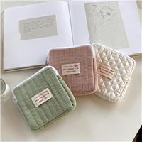 Wholesale Quilted Cosmetic Pouch Set | Pastel Makeup Bags with Soft Fabric & Elegant Design for Beauty Brands & Retailers